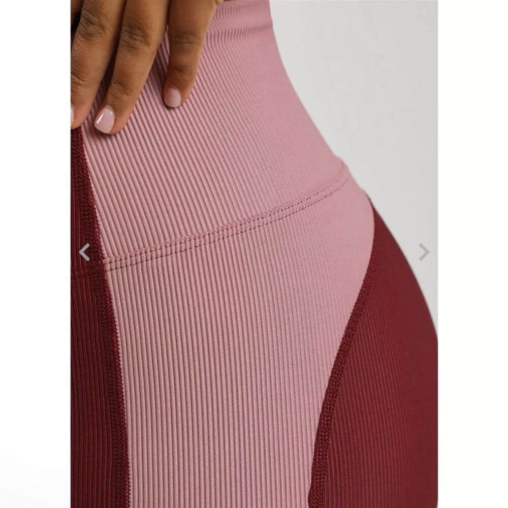Beach Riot Color Block Leggings Size Medium - Picture 4 of 7